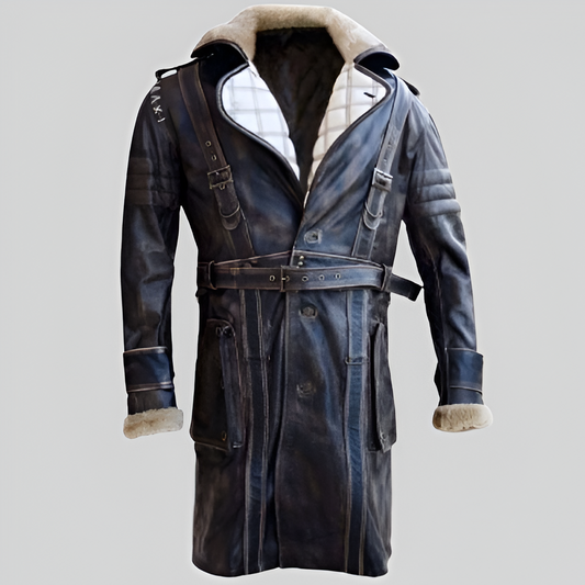 Fallout 4 Elder Maxson Leather Trench Coat