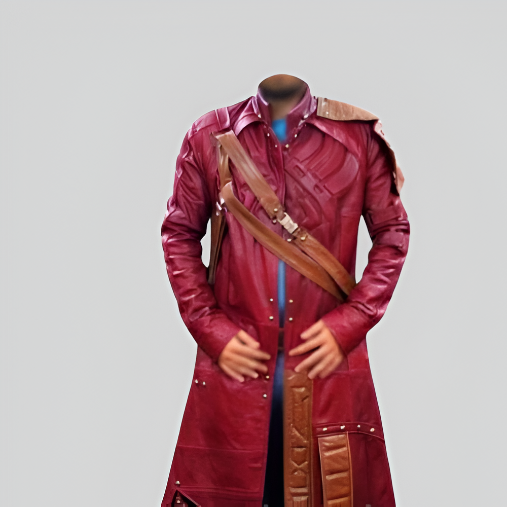 Guardians of the Galaxy Vol. 2 Star-Lord Long Leather Coat