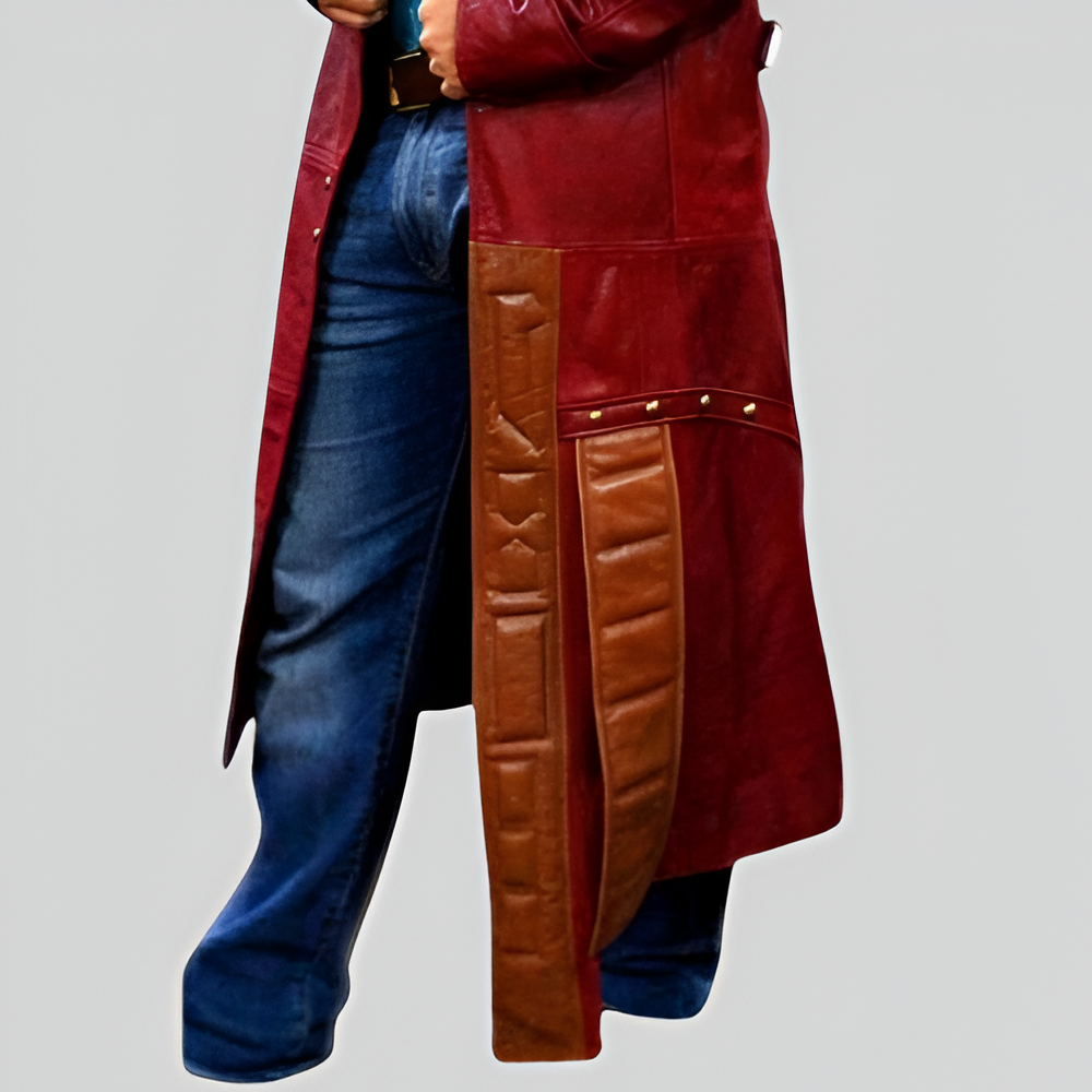 Guardians of the Galaxy Vol. 2 Star-Lord Long Leather Coat