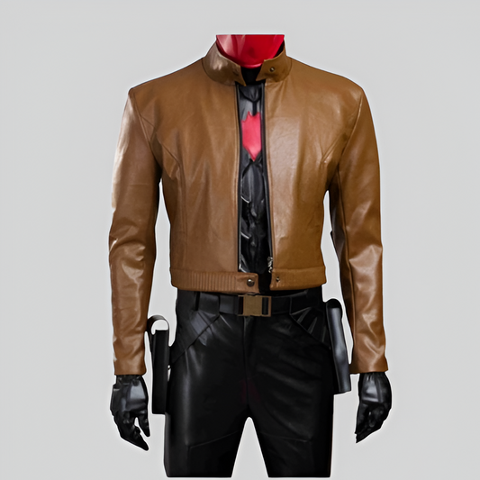 Batman Under the Red Hood Jason Todd Leather Jacket