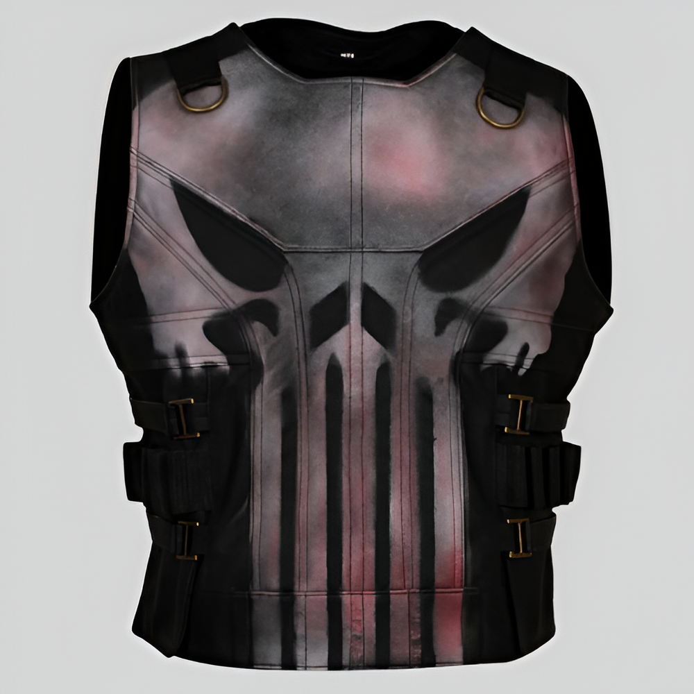 The Punisher Season 2 Leather Vest