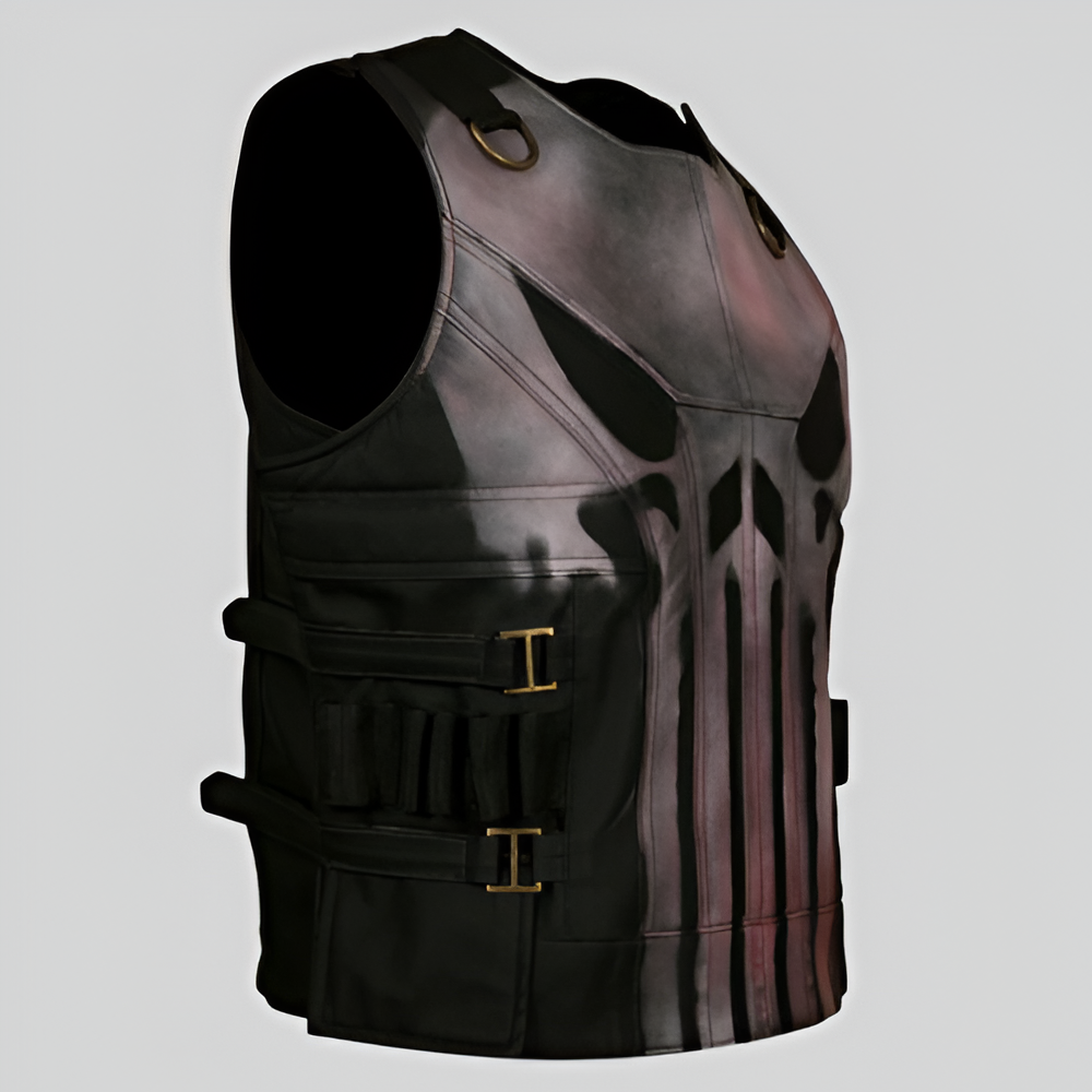 The Punisher Season 2 Leather Vest