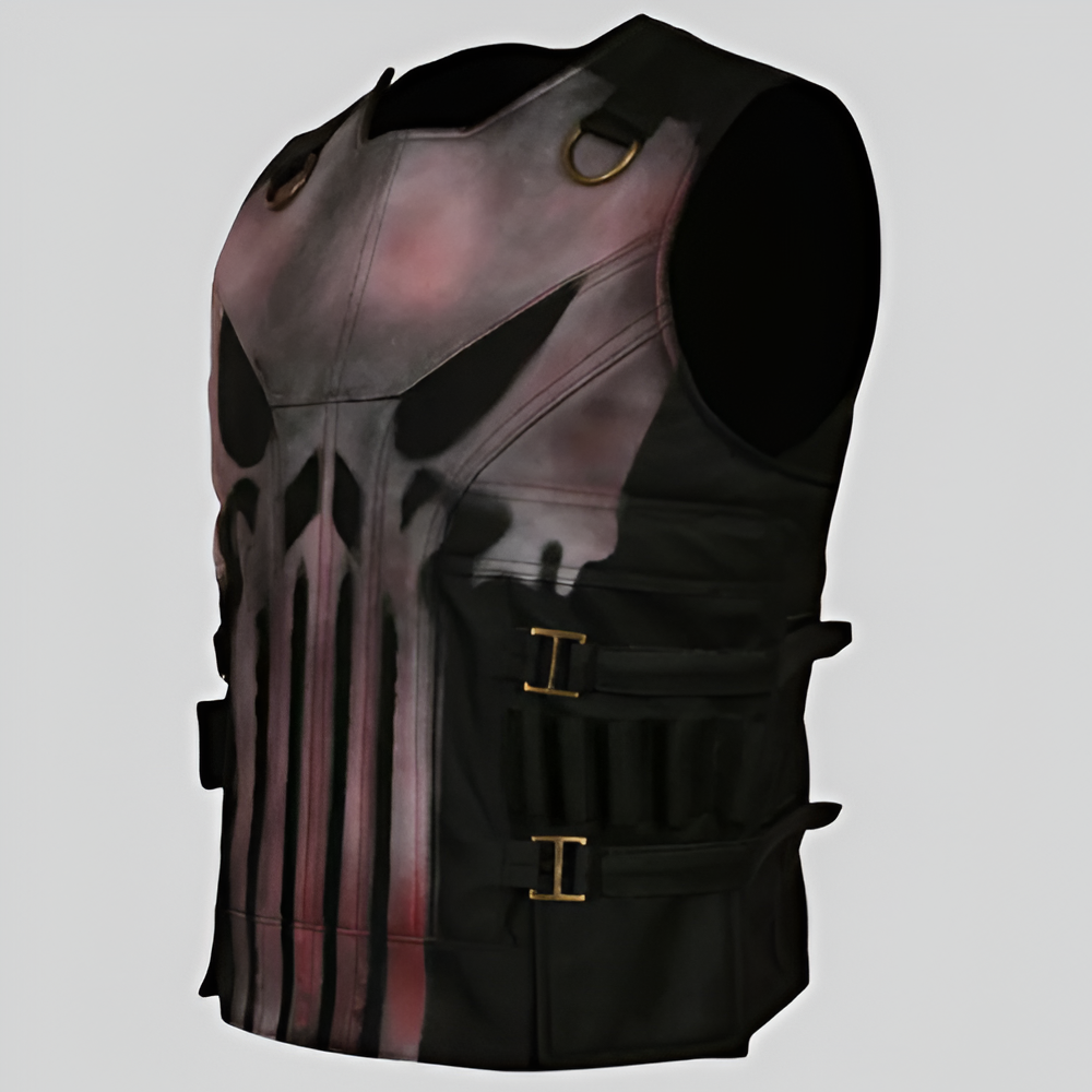 The Punisher Season 2 Leather Vest