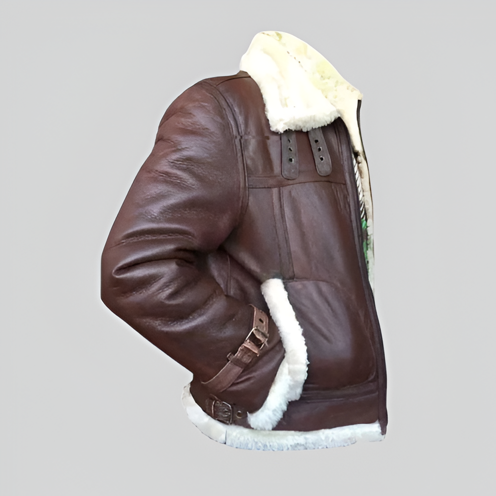 RAF B3 aviator shearling bomber jacket