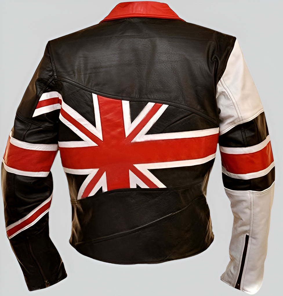 British Union Jack Leather Jacket