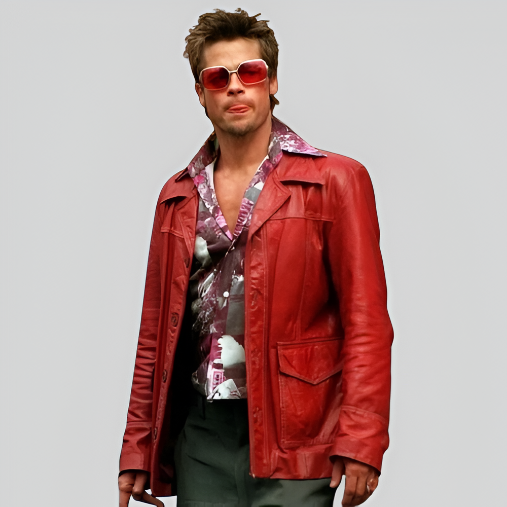 Fight Club Tyler Durden Leather Jacket