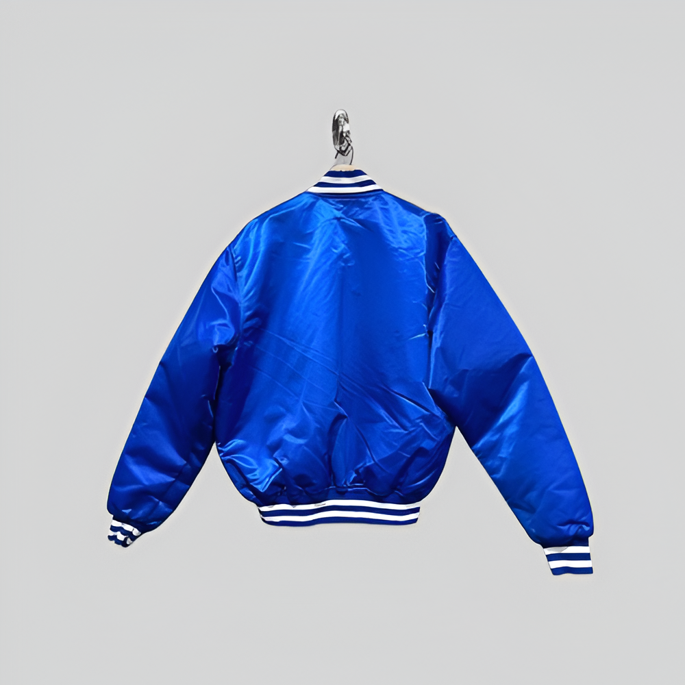 Los Angeles Dodgers Satin Bomber Jacket