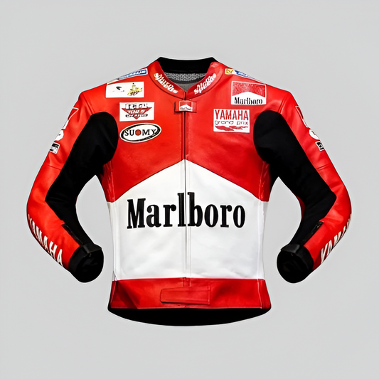 Marlboro Yamaha MotoGP Leather Jacket