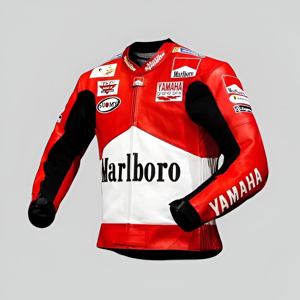 Marlboro Yamaha MotoGP Leather Jacket