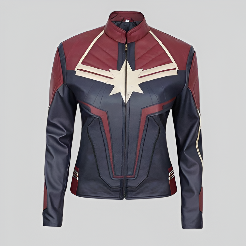 Captain Marvel Leather Jacket