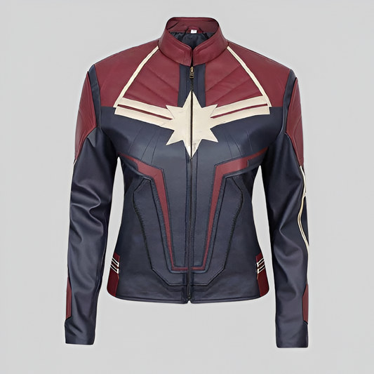 Captain Marvel Leather Jacket