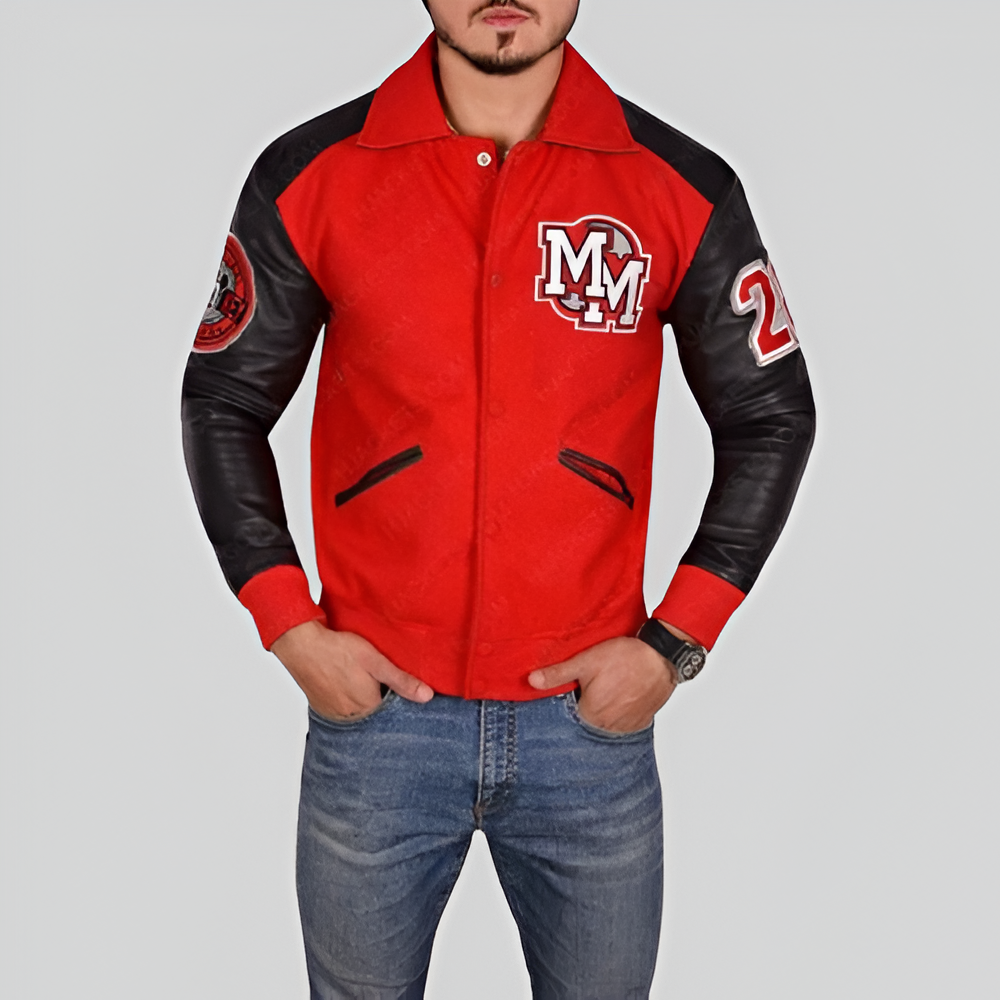 Michael Jackson Mickey Mouse Varsity Jacket