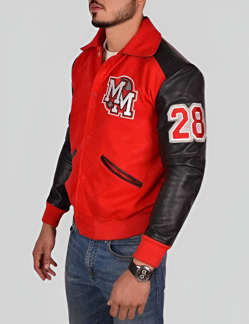 Michael Jackson Mickey Mouse Varsity Jacket