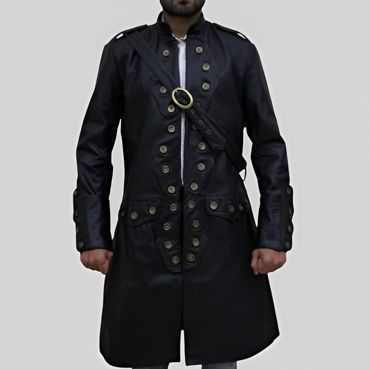 Pirates of the Caribbean 5 Will Turner Leather Coat