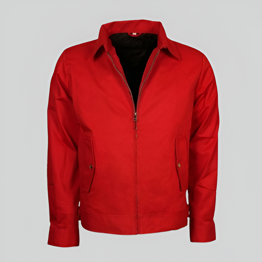 James Dean Rebel Without a Cause Red Cotton Jacket